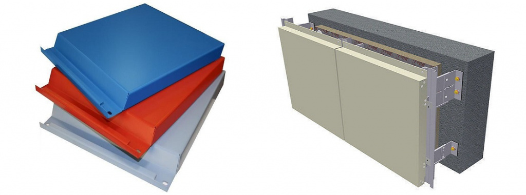 сборка фасадных кассет сборка фасадных кассет