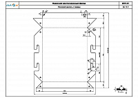 Раскрой кассеты с пазами Раскрой кассеты с пазами